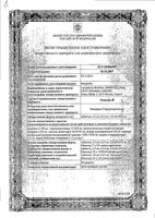 Рамазид Н таблетки 2,5мг+12,5мг 100шт: миниатюра сертификата