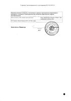 Немозол таблетки п/о плен. 400мг 5шт: миниатюра сертификата №2