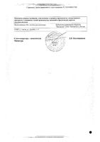 Артрум суппозитории ректальные 100мг 10шт: миниатюра сертификата №2