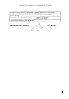 Фесцетам капсулы 400мг+25мг 60шт: миниатюра сертификата №2