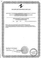 Борная кислота порошок дезинфицирующий 10г : миниатюра сертификата №2