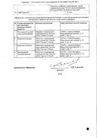 Дорзолан Экстра капли глазные 20мг/мл+5мг/мл 5мл: миниатюра сертификата №2