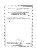 Лейкопластырь обезболивающий противовоспалительный Форте Нанопласт 3x8см 9шт: миниатюра сертификата №2