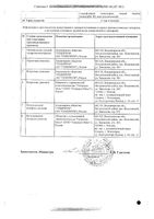 Элизария концентрат для приг. раствора для инфузий 10мг/мл 30мл: миниатюра сертификата №2