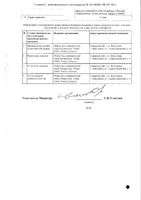 Глюкозамин таблетки п/о плен. 750мг 60шт: миниатюра сертификата №2