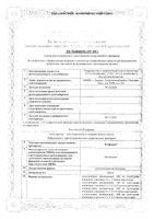 Экофуцин суппозитории вагинальные 100мг 3шт: миниатюра сертификата