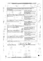Дексаметазон таблетки 0,5мг 10шт: миниатюра сертификата №2