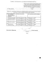 Азитромицин Экомед таблетки п/о плен. 500мг 3шт: миниатюра сертификата №2