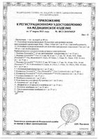 Молокоотсос электронный двухфазный одинарный с технологией Swing Flex Medela/Медела: миниатюра сертификата №13
