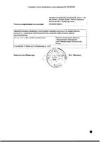 Салтиказон порошок для ингаляций дозированный 50мкг+100мкг 60шт+Устройство для ингаляций: миниатюра сертификата №2