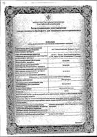 Клотримазол таблетки вагинальные 100мг 6шт: миниатюра сертификата