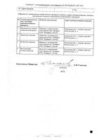 Мельдоний Велфарм капсулы 250мг 40шт: миниатюра сертификата №2