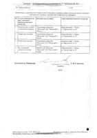 Амлодипин Медисорб таблетки 10мг 30шт: миниатюра сертификата №2