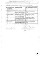 Гидрокортизон-Акос мазь для наружного применения 1% 15г: миниатюра сертификата №2