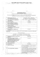 Симеотик капсулы 80мг 30шт: миниатюра сертификата