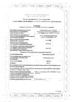 Гопантеновая кислота таблетки 250мг 50шт: миниатюра сертификата