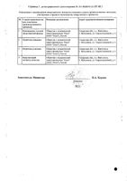 Прамипексол таблетки 0,25 мг 30шт: миниатюра сертификата №2