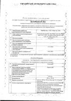 Ксалкори капсулы 200мг 60шт: миниатюра сертификата