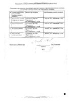 Номидес порошок для приг. суспензии для приема внутрь 12мг/мл 30г: миниатюра сертификата №2