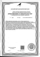 Гастробене Плюс таблетки жевательные 2,5г 18шт: миниатюра сертификата №2