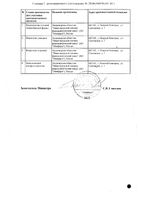 Лактодепантол суппозитории вагинальные 100мг 10шт: миниатюра сертификата №2
