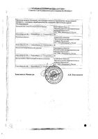 Квисил табс таблетки п/о плен. 5мг 10шт: миниатюра сертификата №2
