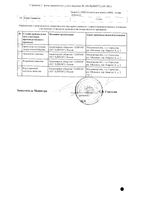 Цетиризин-Алиум таблетки п/о плен. 10мг 20шт: миниатюра сертификата №2