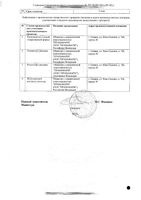 Моксонидин таблетки п/о плен. 0,4мг 90шт: миниатюра сертификата №2