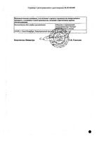 Пирацетам раствор для в/в введ. 200мг/мл 5мл 10шт: миниатюра сертификата №2