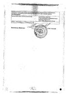 Пирацетам раствор для в/в введ. буфус 200мг/мл 5мл 10шт: миниатюра сертификата №2
