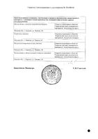 Гамифрон капли для приема внутрь 100мл: миниатюра сертификата №2