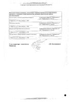 Айронгард раствор для в/в введ. 20мг/мл 5мл 5шт: миниатюра сертификата №2