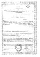 Имбирь с лимоном на фруктозе Биоинвентика сироп 250мл: миниатюра сертификата