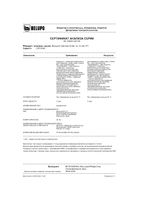 Вилдус таблетки 50мг 14шт: миниатюра сертификата №3