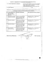 Росинсулин гларгин раствор для п/к введ. картридж в шприц-ручке 100МЕ/мл 3мл 5шт: миниатюра сертификата №2