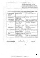 Омепразол капсулы кишечнорастворимые 20мг 60шт: миниатюра сертификата №2