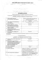 Пелубио таблетки 30мг 20шт: миниатюра сертификата