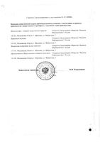 Зорекс капсулы 250мг+10мг 10шт: миниатюра сертификата №2