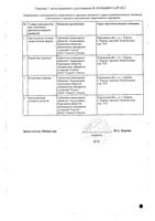 Мелоксикам-Акос раствор для в/м введ. 10мг/мл 1,5мл 5шт: миниатюра сертификата №2