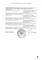 Кашнол Экспекторант сироп 100мл: миниатюра сертификата №2