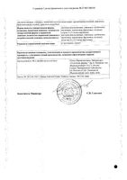Доктор Мом ягоды пастилки для рассасывания 20шт: миниатюра сертификата №2