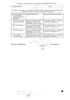 Амелотекс раствор для в/м введ. 10мг/мл 1,5мл 5шт: миниатюра сертификата №2