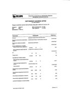 Белогент мазь для наружного применения 0,05%+0,1% 30г: миниатюра сертификата №3