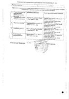 Сермион таблетки п/о плен. 30мг 30шт: миниатюра сертификата №2