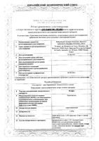 Изофра спрей назальный 1,25% 15мл: миниатюра сертификата