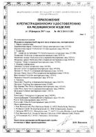 Повязки стерильные сорбционные Plus Zetuvit/Цетувит 20см х 40см 10шт: миниатюра сертификата №2