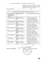 Кларитромицин таблетки п/о плен. 500мг 10шт №6: миниатюра сертификата №2