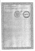 Термометр безртутный медицинский максимальный стеклянный Импэкс-мед: миниатюра сертификата №6