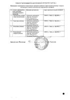 Гризеофульвин таблетки 125мг 20шт №3: миниатюра сертификата №3