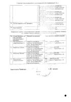 Калия хлорид концентрат для приг. раствора для инфузий 40мг/мл 100мл 35шт №2: миниатюра сертификата №22
